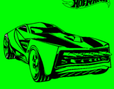 Dibujo Hot Wheels 12 pintado por kajho