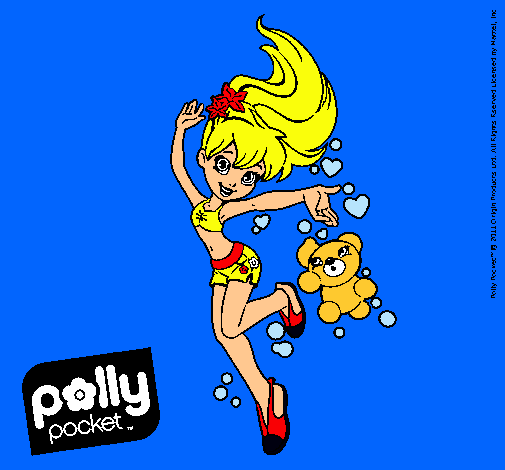 Dibujo Polly Pocket 14 pintado por belinda85