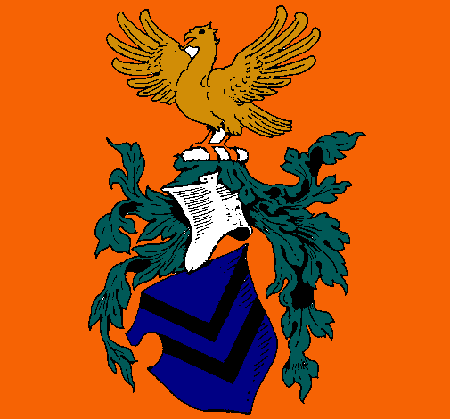 Escudo de armas y aguila 