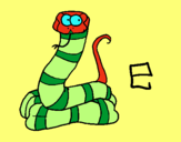 Dibujo Serpiente pintado por sodupe