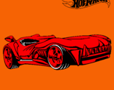 Dibujo Hot Wheels 3 pintado por tius