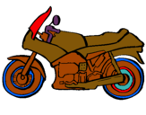 Dibujo Motocicleta pintado por motoGP