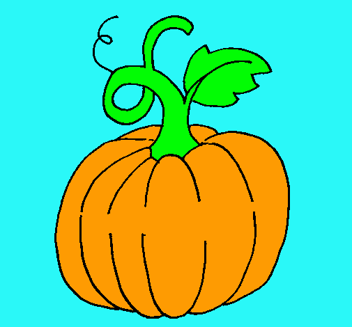 Dibujo Calabaza pintado por lauruki