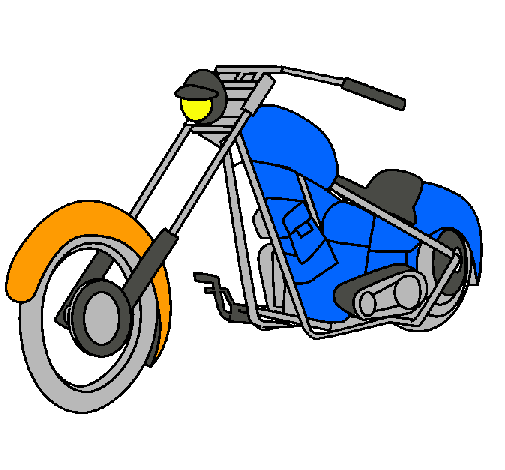 Dibujo Moto pintado por Claudio56
