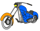 Dibujo Moto pintado por Claudio56
