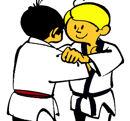 Dibujo Judo amistoso pintado por omara-123