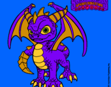 Dibujo Spyro pintado por zorakzitho