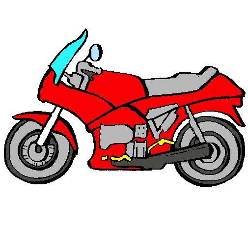 Dibujo Motocicleta pintado por Claudio56