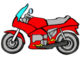 Dibujo Motocicleta pintado por Claudio56