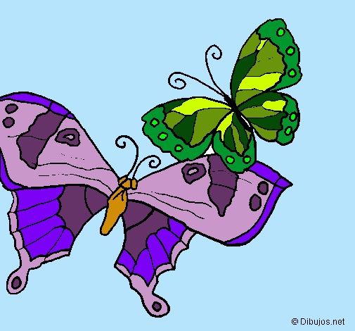 Dibujo Mariposas pintado por anasusun
