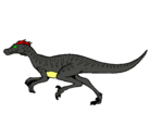 Dibujo Velociraptor pintado por sauriotrexan