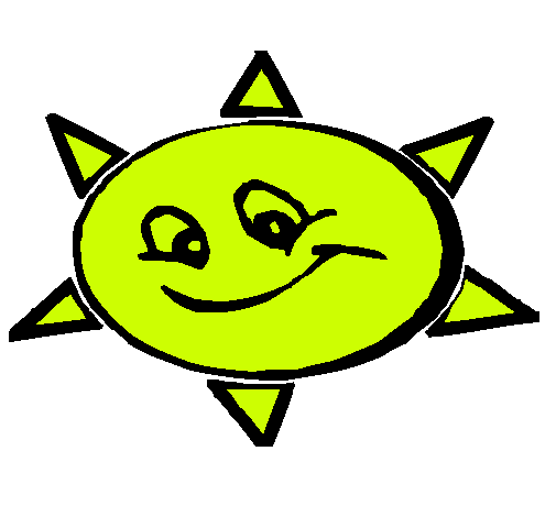 Dibujo Sol sonriente pintado por nicolassuarez