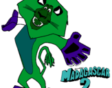 Dibujo Madagascar 2 Alex 2 pintado por ANDRE5