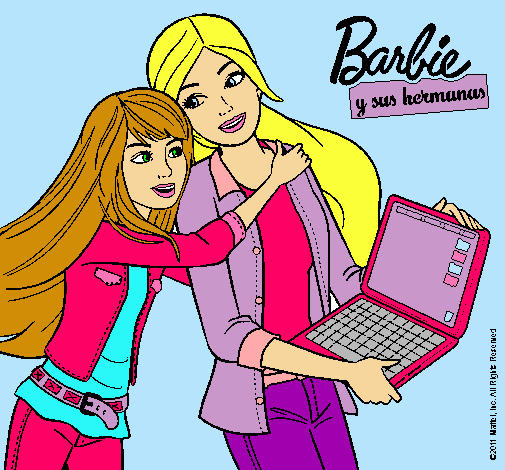 El nuevo portátil de Barbie