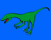 Dibujo Velociraptor II pintado por eudhfudhj