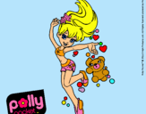 Dibujo Polly Pocket 14 pintado por gora