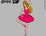 Dibujo Barbie bailarina de ballet pintado por ccoonnyy