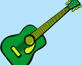 Dibujo Guitarra española II pintado por CINTHYA2222