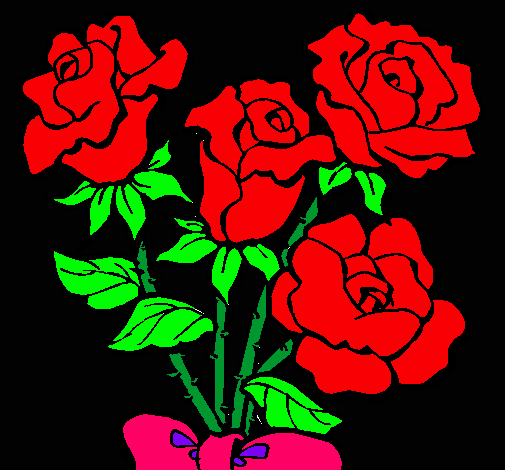 Ramo de rosas