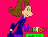 Dibujo Horton - Sally O'Maley pintado por BABA