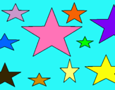 Dibujo Estrellas 4 pintado por dddddddddddd