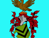 Dibujo Escudo de armas y aguila  pintado por igygy