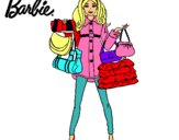 Dibujo Barbie de compras pintado por danitasuar