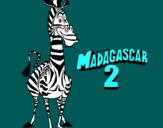 Dibujo Madagascar 2 Marty pintado por 9oy79o6t