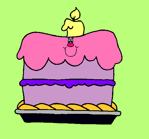 Pastel de cumpleaños