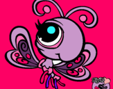 Dibujo Mariposa Littlest Pet Shop 2 pintado por sttaar