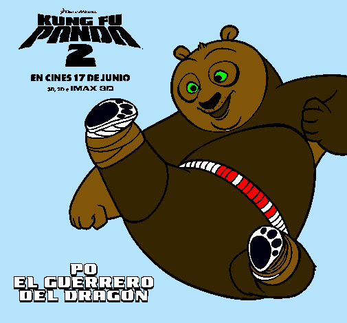 Po el guerrero del dragón