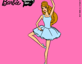 Dibujo Barbie bailarina de ballet pintado por soooooo