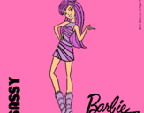 Dibujo Barbie Fashionista 2 pintado por liadlc