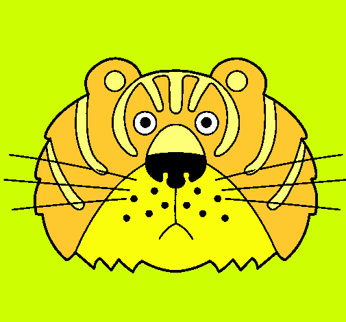 Dibujo Tigre III pintado por cecibelu