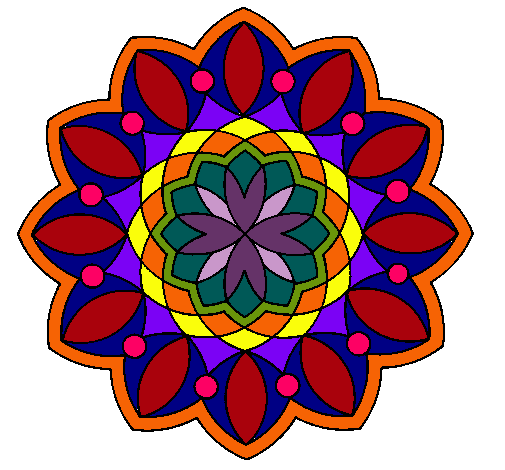Dibujo Mandala 3 pintado por SUSI52515