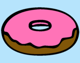 Dibujo Donuts pintado por karla13