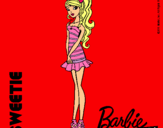 Dibujo Barbie Fashionista 6 pintado por soooooo