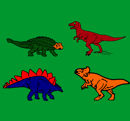 Dinosaurios de tierra