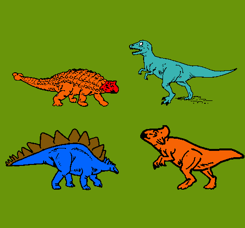 Dinosaurios de tierra