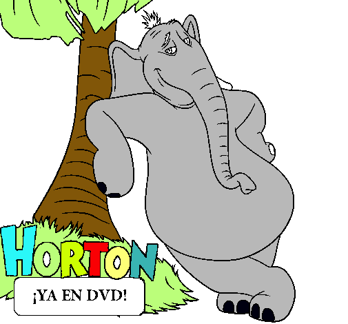 Dibujo Horton pintado por Strak