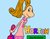 Dibujo Horton - Sally O'Maley pintado por camiari123