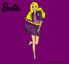 Dibujo Barbie informal pintado por BLER