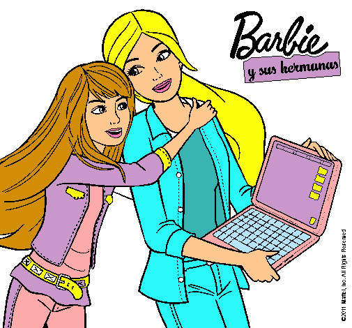 El nuevo portátil de Barbie