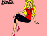 Dibujo Barbie moderna pintado por stars20