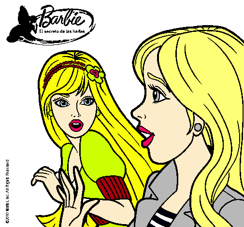 Barbie sorprendida