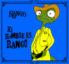 Dibujo Rango pintado por yytujntiujri