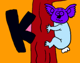 Dibujo Koala pintado por abnerZZ