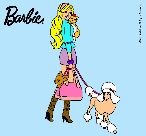 Barbie elegante