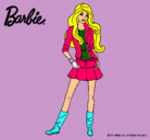 Dibujo Barbie juvenil pintado por annavel