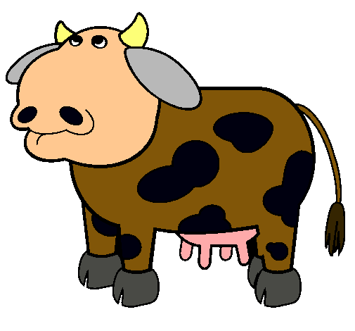 Vaca pensativa